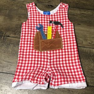 Mud Pie Toolbox Romper